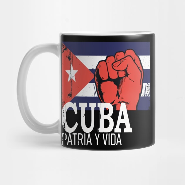 Cuba Flag Cuba Power Cuban Pride Vintage by dyazagita